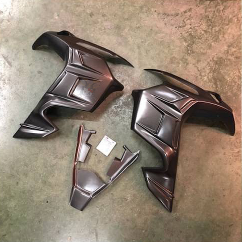 Sporty Front Side Fairings - 3pcs-GRAY.png