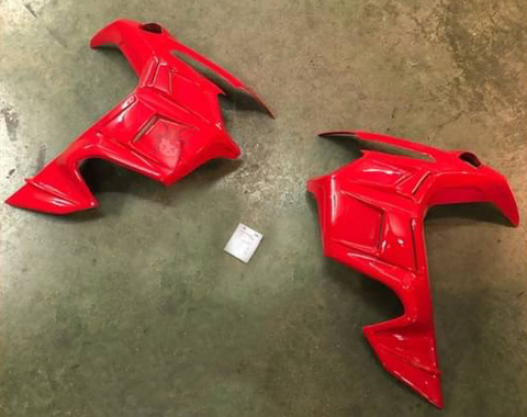 Sporty Front Side Fairings - 2pcs-RED.png