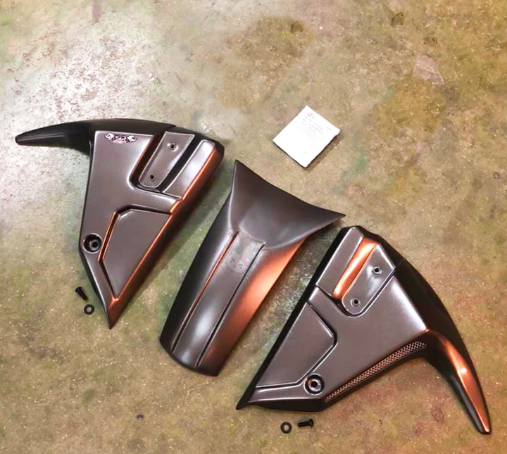 Sporty Front Mudguard Covers-3pcs-GRAY.png