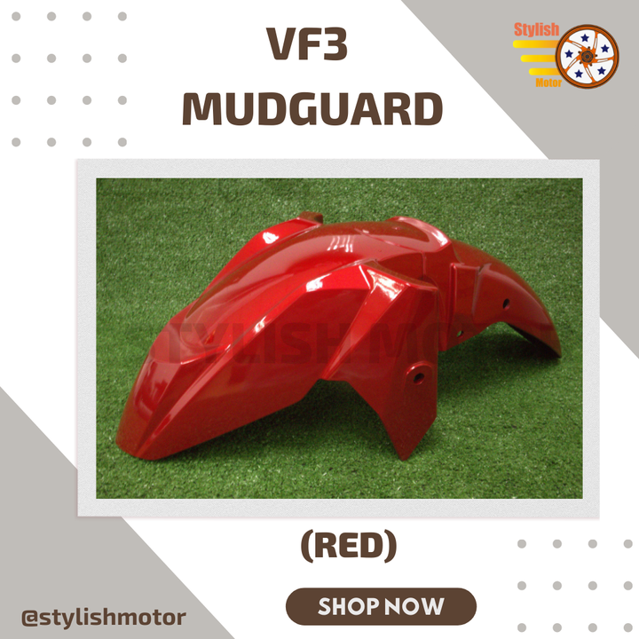 Y15ZR V2 PC MATERIAL front fender transparent (1)