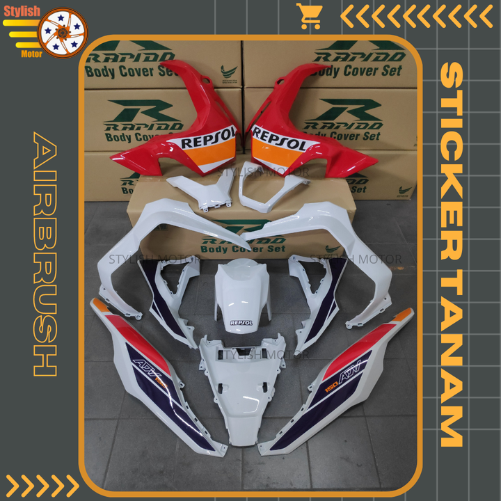 STYLISH MOTOR COVER SET (3)