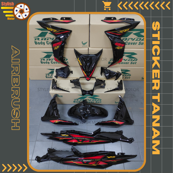 STYLISH MOTOR COVER SET (3)