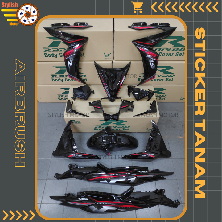 STYLISH MOTOR COVER SET (6)