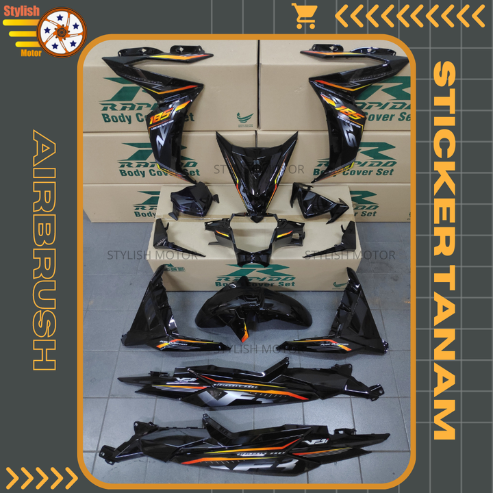 STYLISH MOTOR COVER SET (6)
