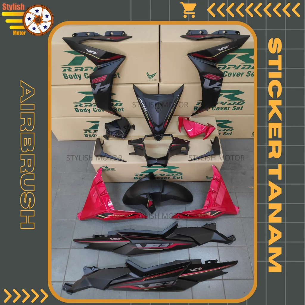 STYLISH MOTOR COVER SET (9)