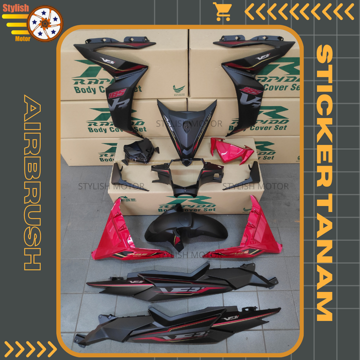 STYLISH MOTOR COVER SET (9)