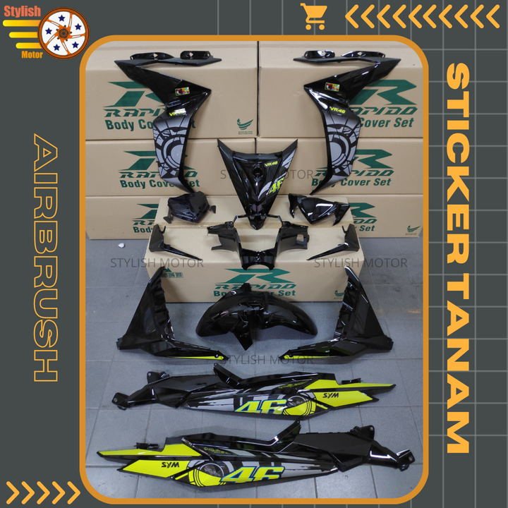 STYLISH MOTOR COVER SET (11)