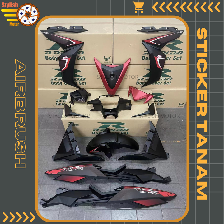 STYLISH MOTOR COVER SET (17)