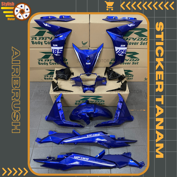 STYLISH MOTOR COVER SET (2)