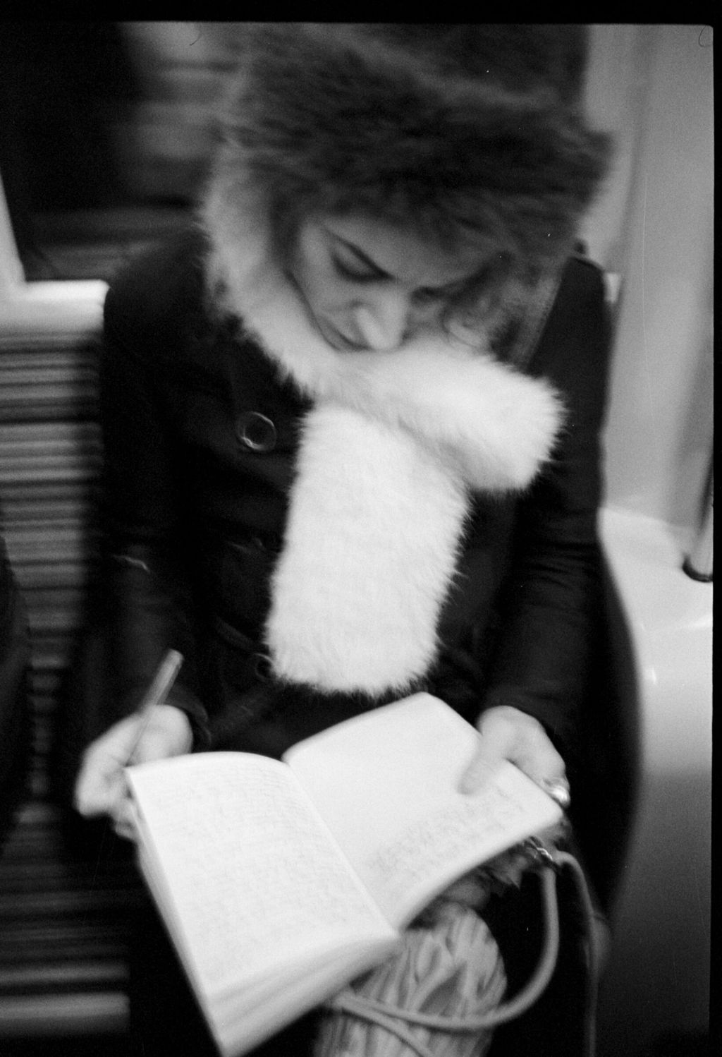 The lady on the métro, Chen-Pang Chang, Dec 2025
