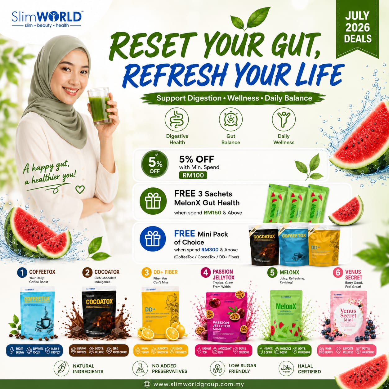 SlimWorld Malaysia – Confident Figure Begins at SlimWorld | 