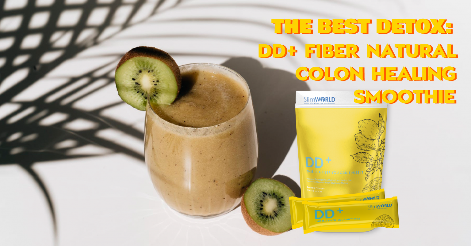 The Best Detox: DD+ Fiber Natural Colon Healing Smoothie