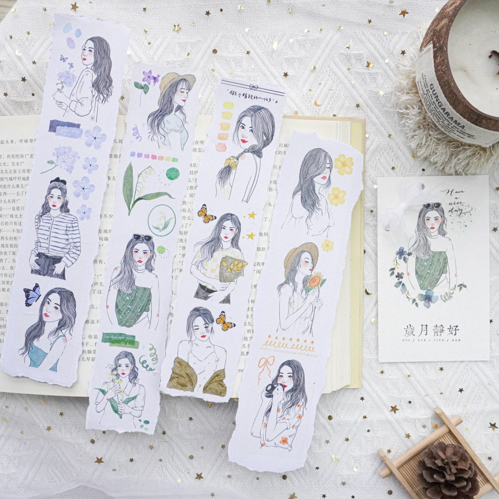 媛子文创 Spring Girls 和紙テープ｜その他 