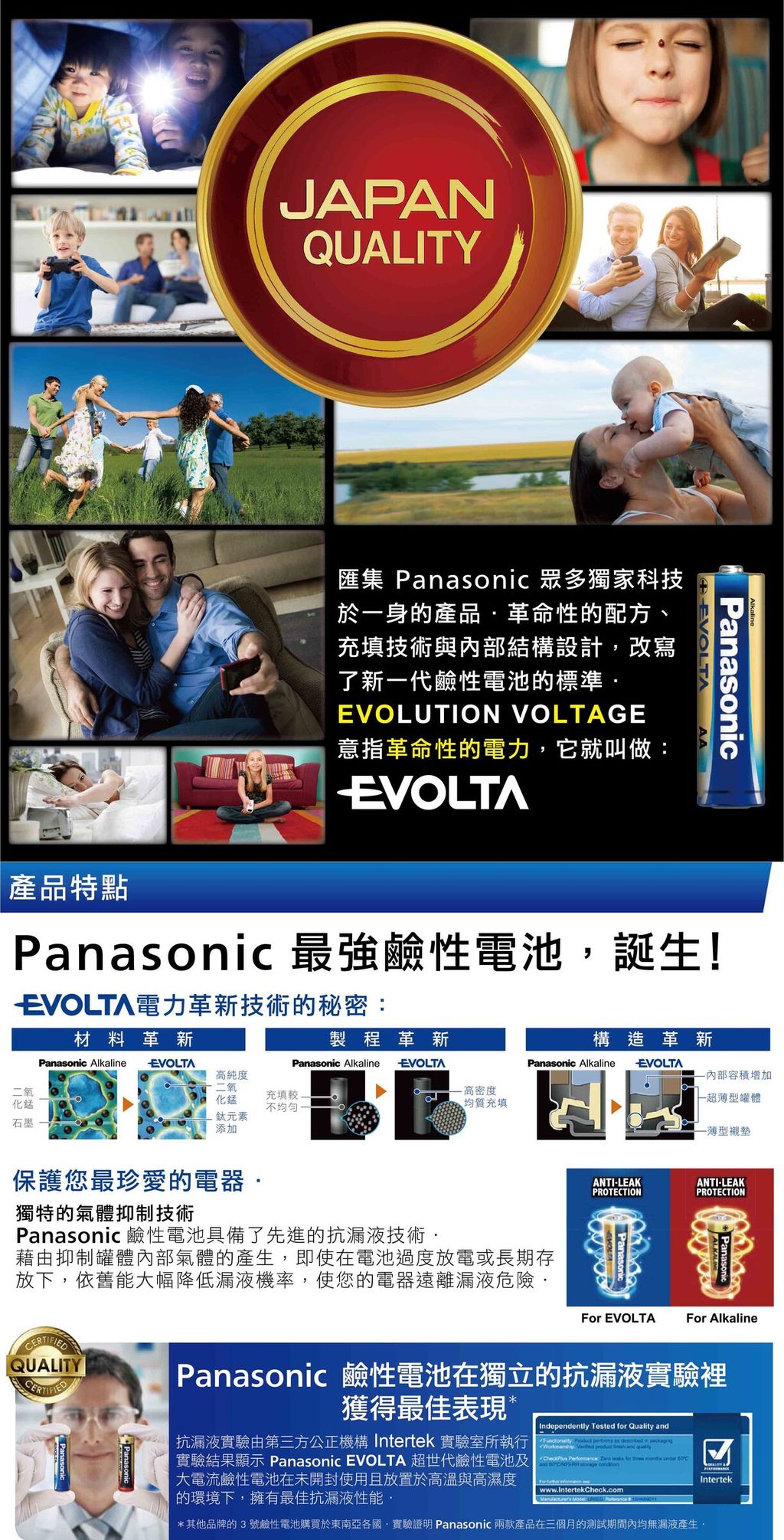 EVOLTA 鈦元素產品介紹