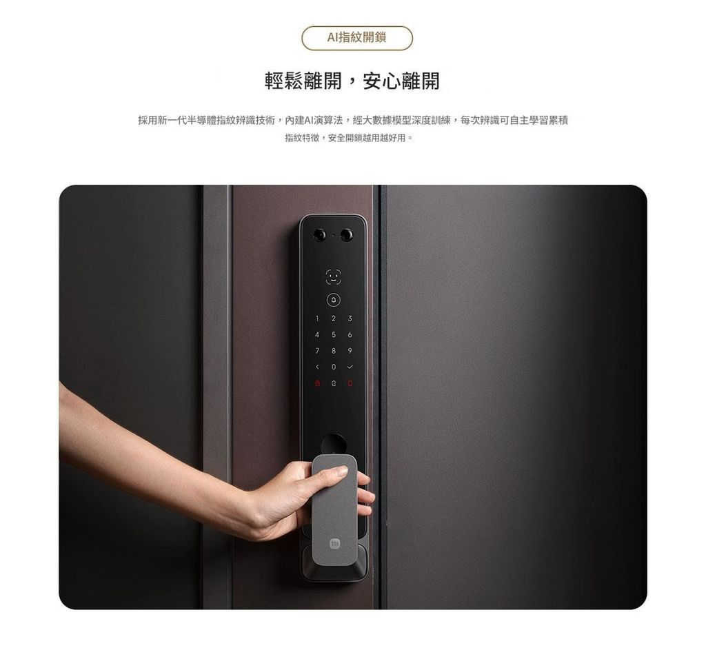 AI指紋開鎖
