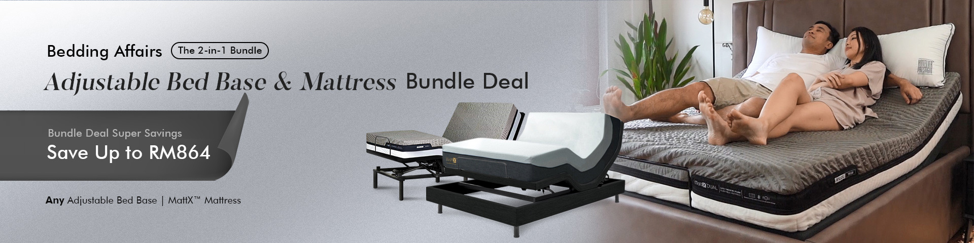 Hybrid Mattress Smart Bed Base Bundle Deal
