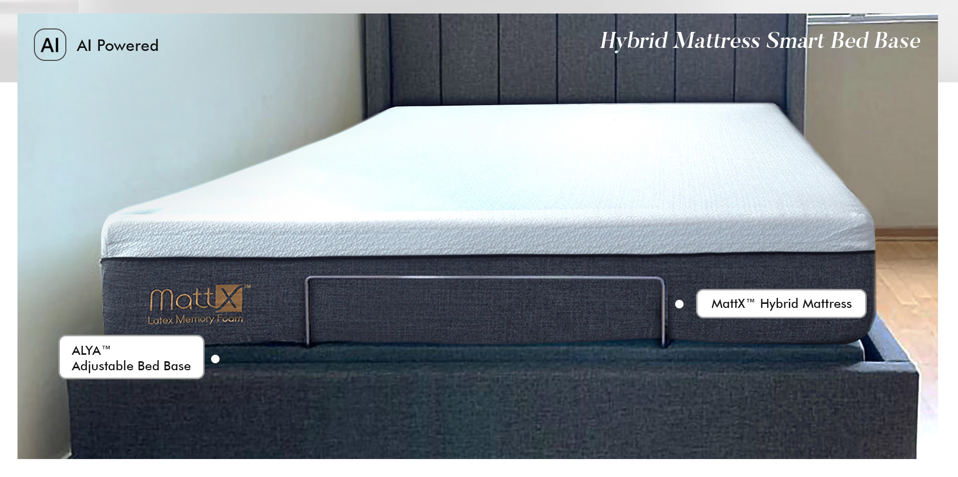 Hybrid Mattress Smart Bed Base Bundle Deal