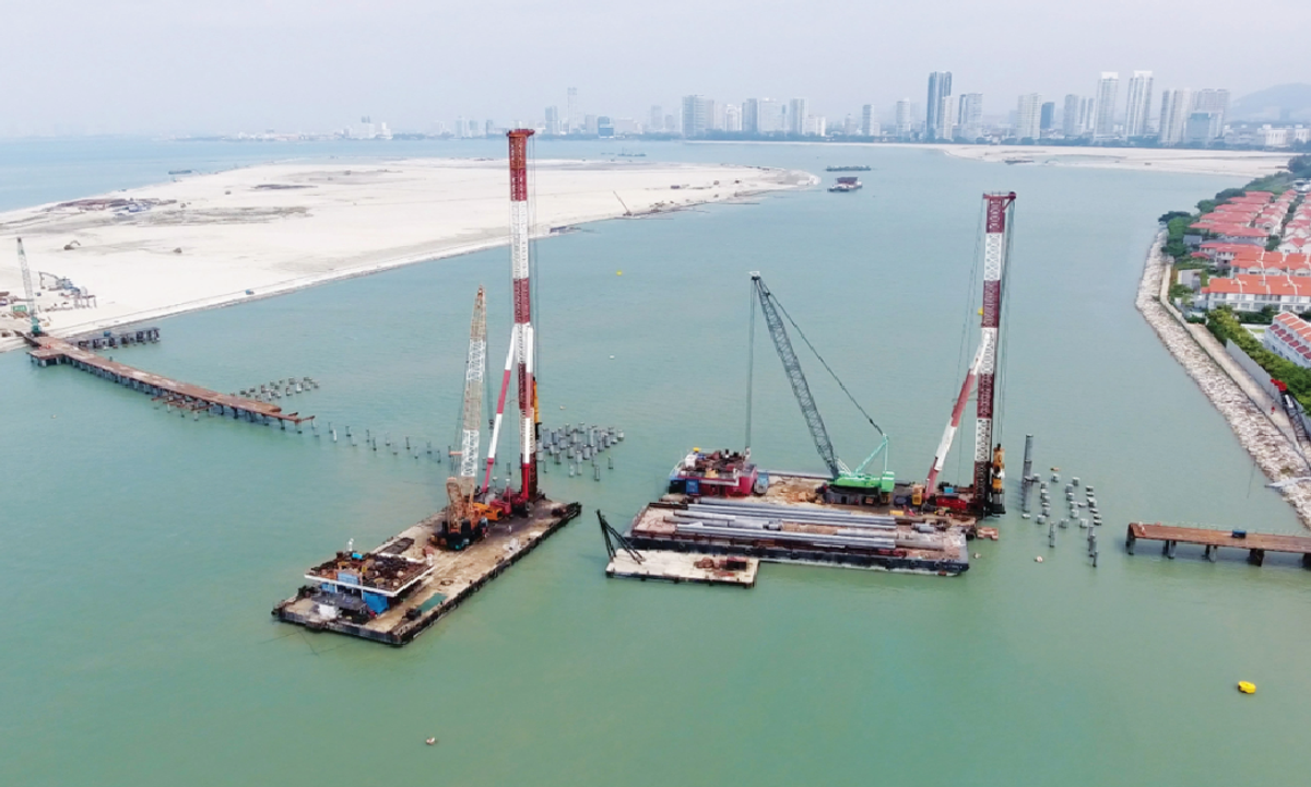 STP 2 Marine Link Bridge @ Seri Tanjung Pinang