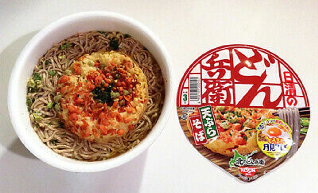 Japan Nissin Donbei Tensoba Instant Noodle with Tempura 100g Instant