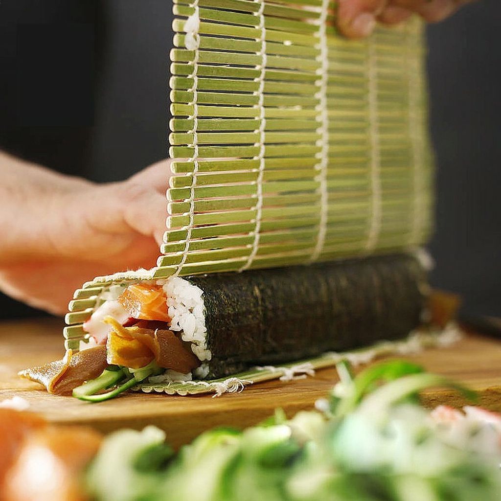 Wegenbouwproces Wijden elektrode Japanese Bamboo Sushi Mat/Sushi Bamboo Mat/Sushi Rolling Tool/Sushi Roller/Sushi  Mat/Sushi Rolling Mat – HNJ MART