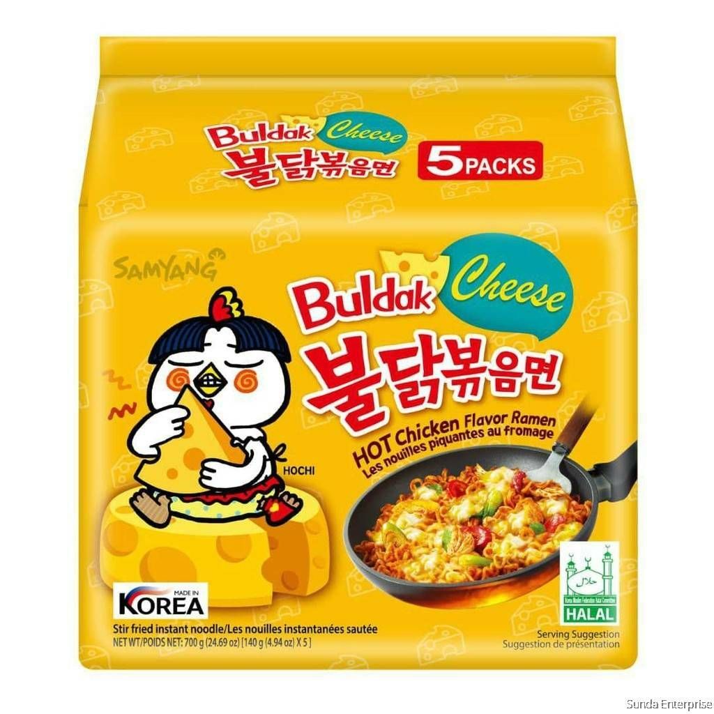 SAMYANG KOREAN SPICY HOT CHICKEN RAMEN NOODLES HALAL - 10 PACKS - Helia  Beer Co