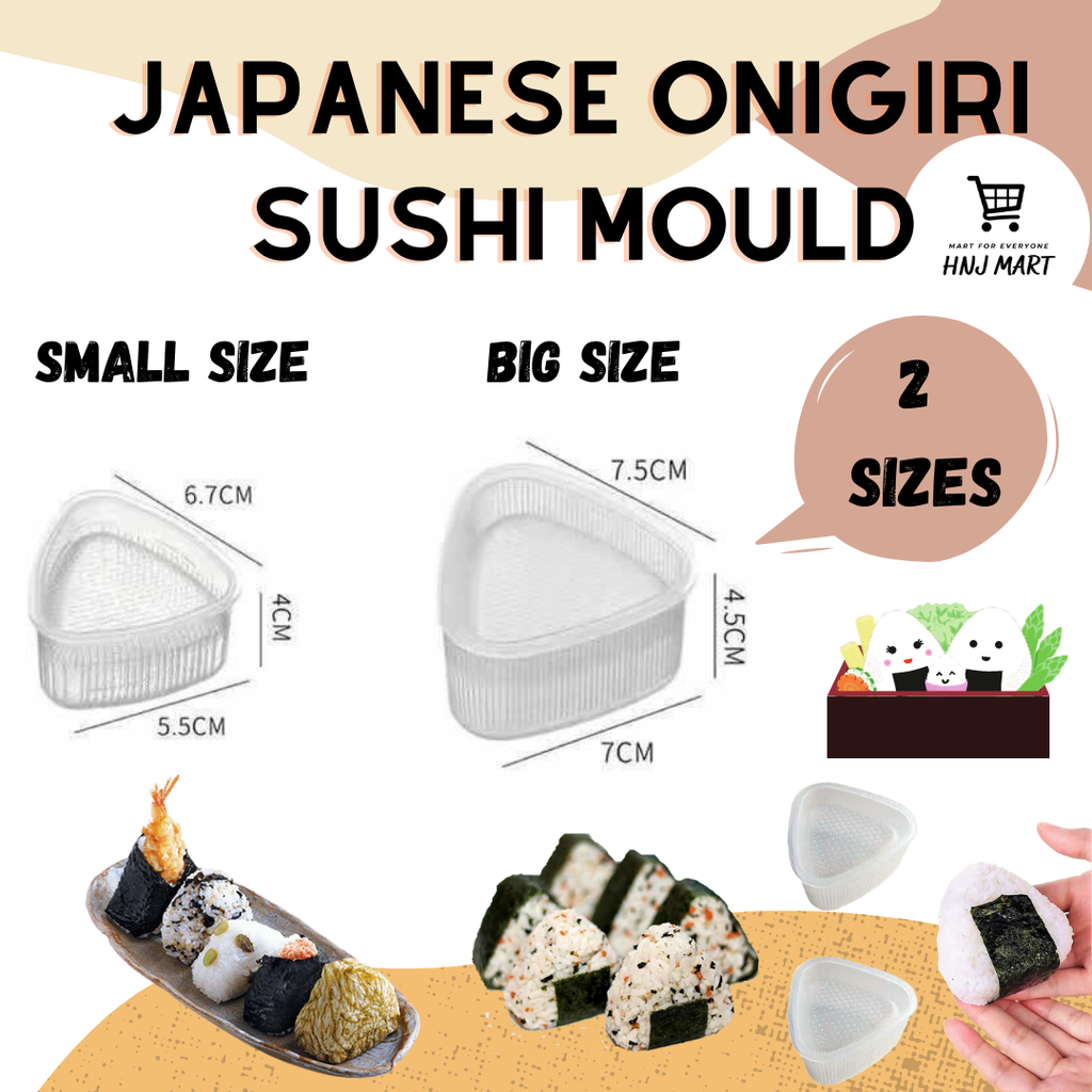 1 Set Onigiri Rice Ball Bento Press Maker Mold Triangle Form Mold Sushi  Maker