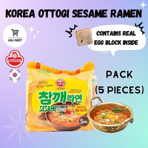 Korea Ottogi Sesame Ramen (with Egg Block inside) (5).png