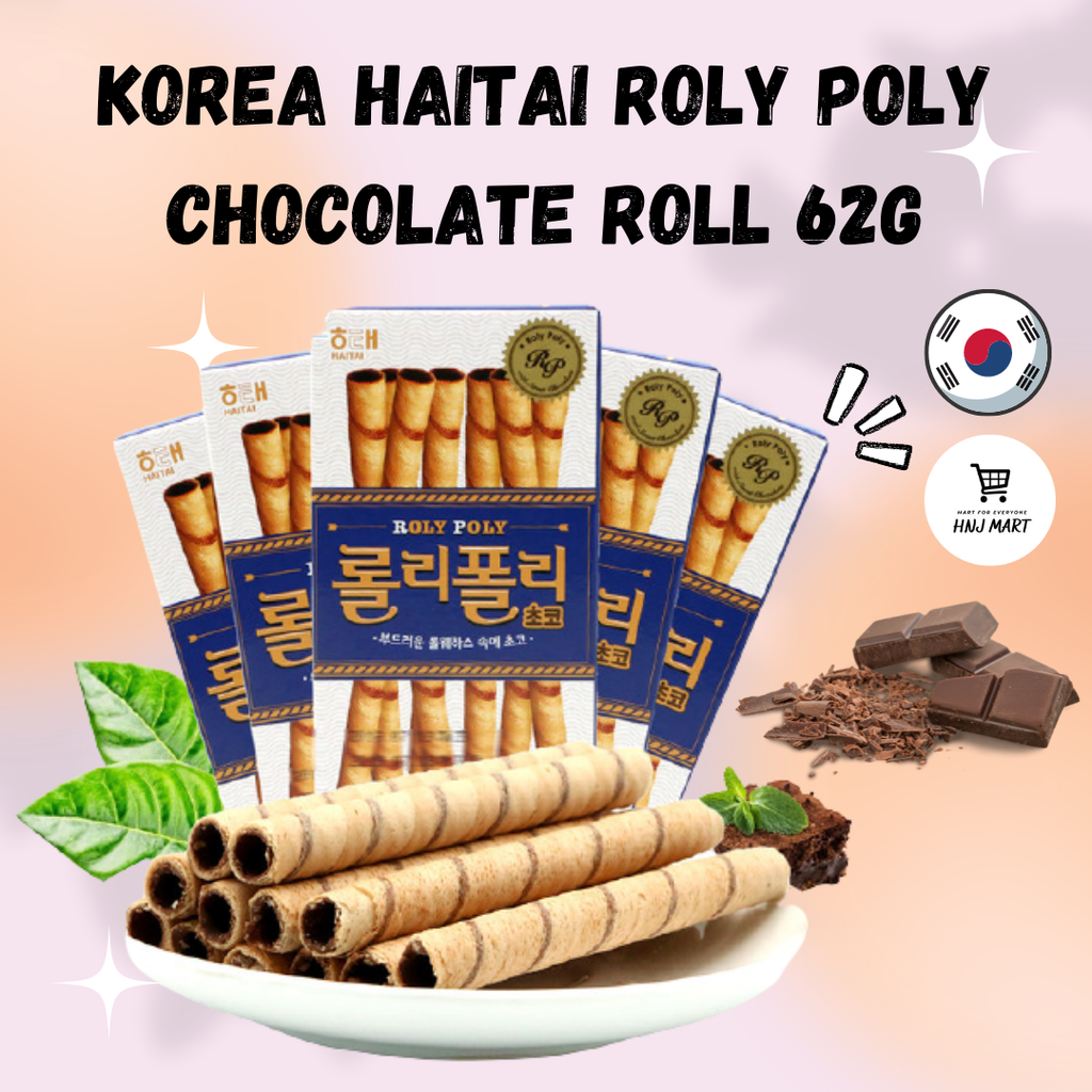 Korea Haitai Roly Poly Chocolate Roll 62g.png