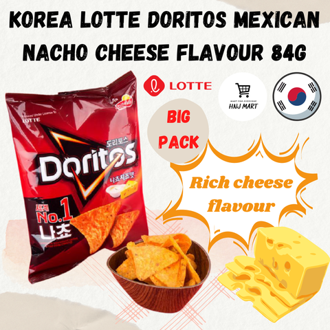 (Big Pack) Korea Lotte Doritos Mexican Nacho Cheese Flavour 84g.png