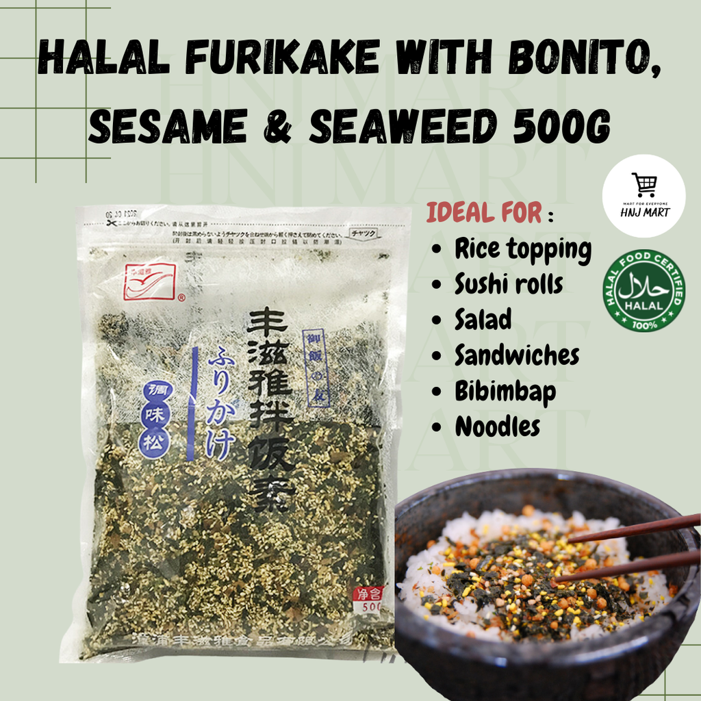 Halal Furikake with Bonito, Sesame & Seaweed 500g.png