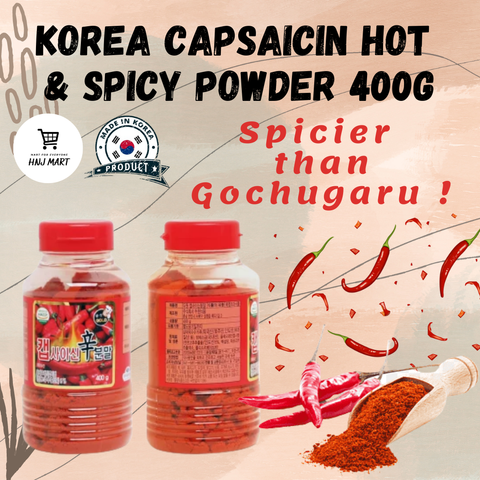 Korea Capsaicin Hot & Spicy Powder 400g.png
