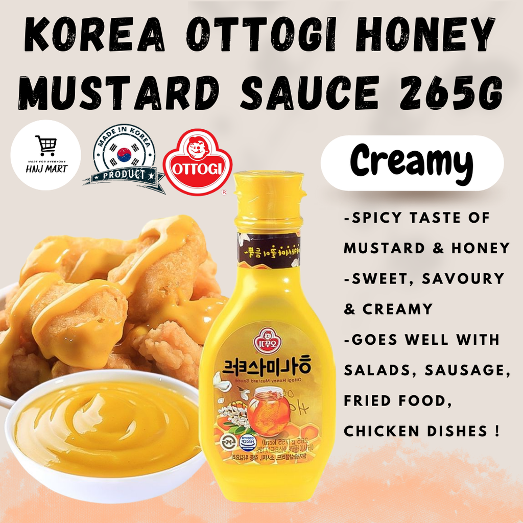 Korea Ottogi Honey Mustard Sauce 265g.png