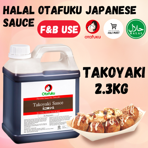 Halal Otafuku Japanese Sauce (For Restaurant & Business Use) Halal Takoyaki  Sauce – HNJ MART