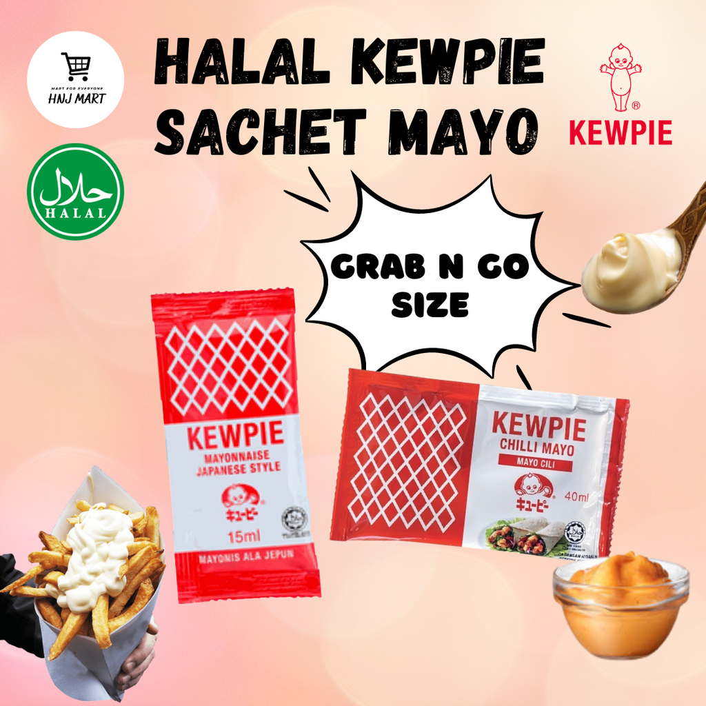 Halal Kewpie Sachet Mayo HNJ MART