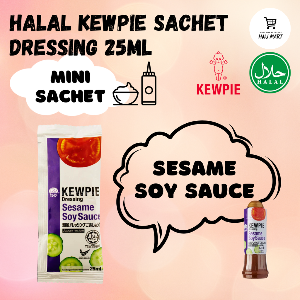 Halal Kewpie Sachet Dressing 25ml HNJ MART