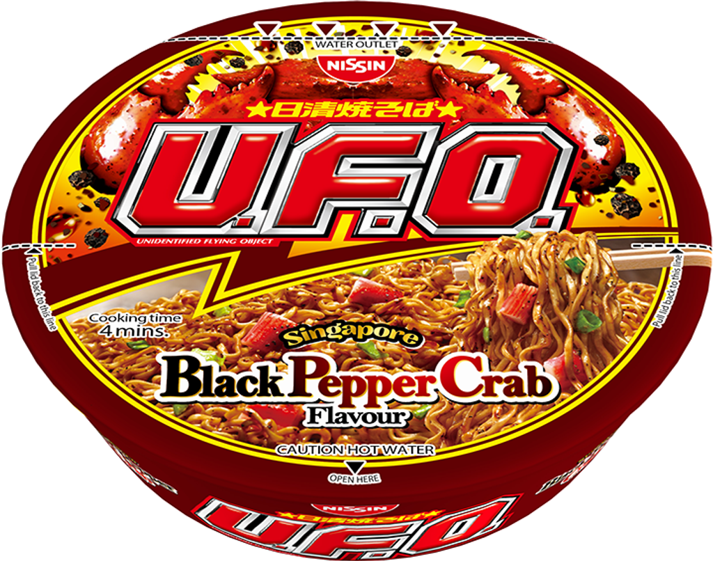 Halal Japan Nissin UFO Instant Pan-fried Noodle (UFO Yakisoba