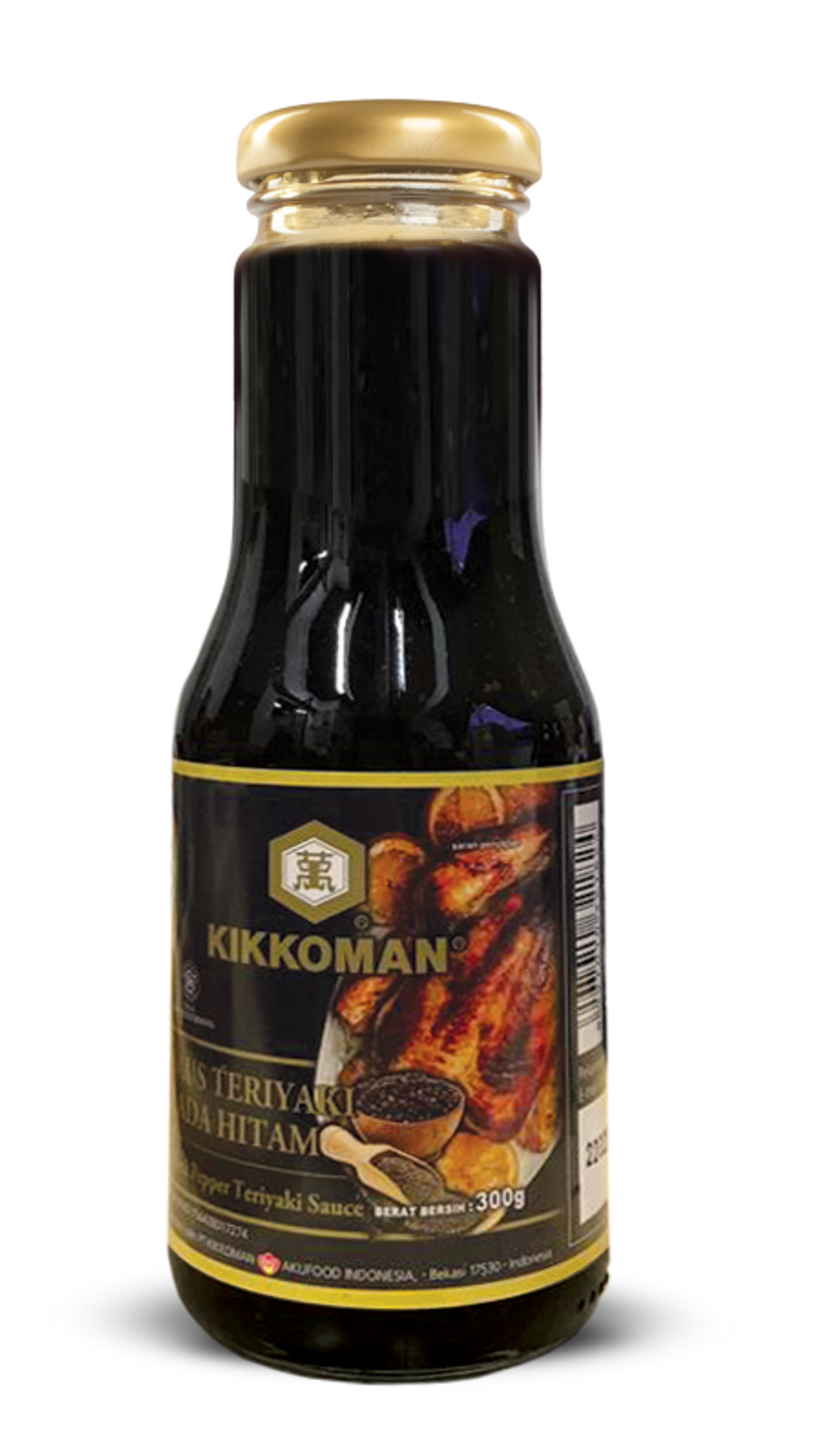 Halal KIKKOMAN BLACK PEPPER TERIYAKI SAUCE 300G Halal Teriyaki Sauce