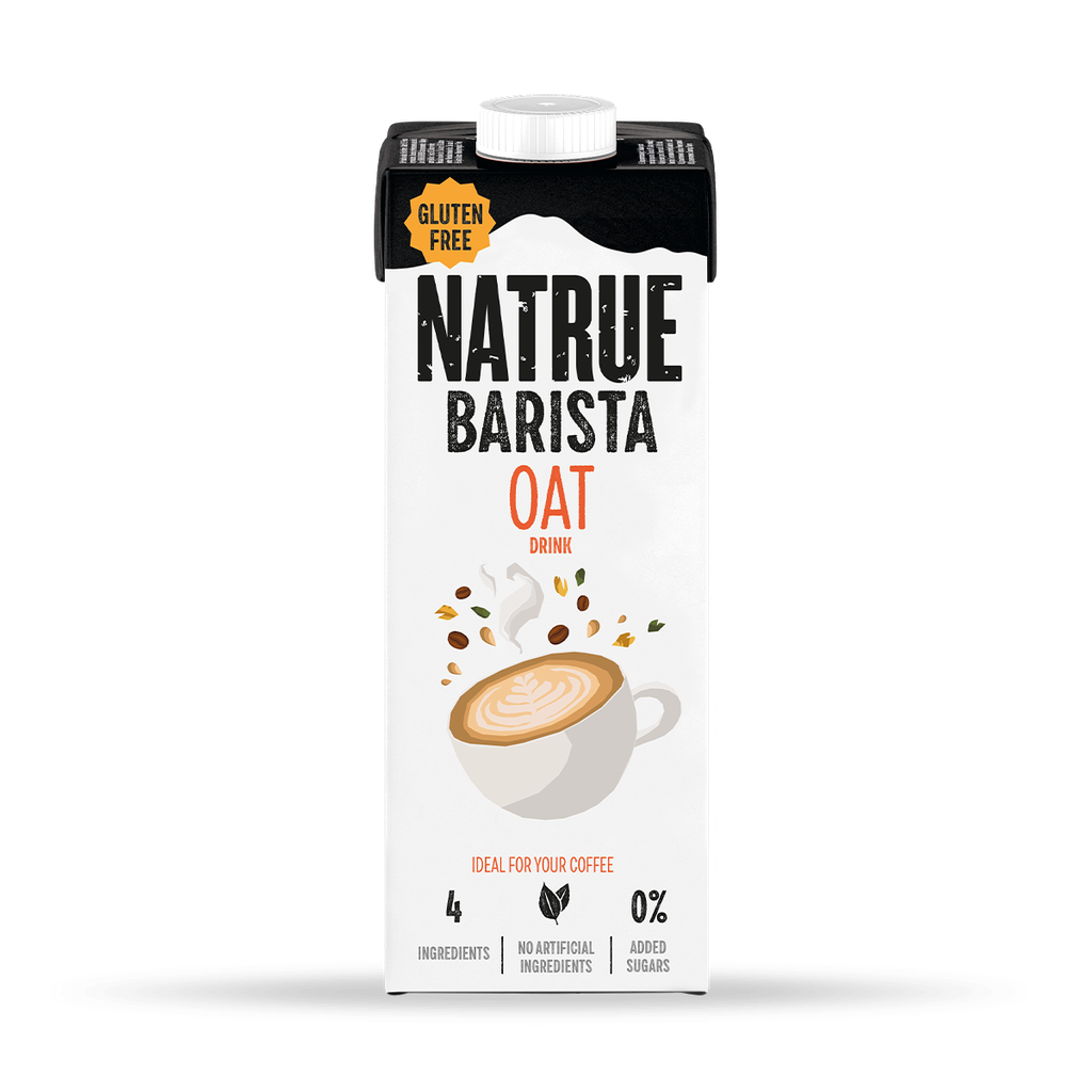 NATRUE BARISTA OAT MILK 1L / ALMOND MILK 1L / GLUTEN FREE OAT MILK / 0