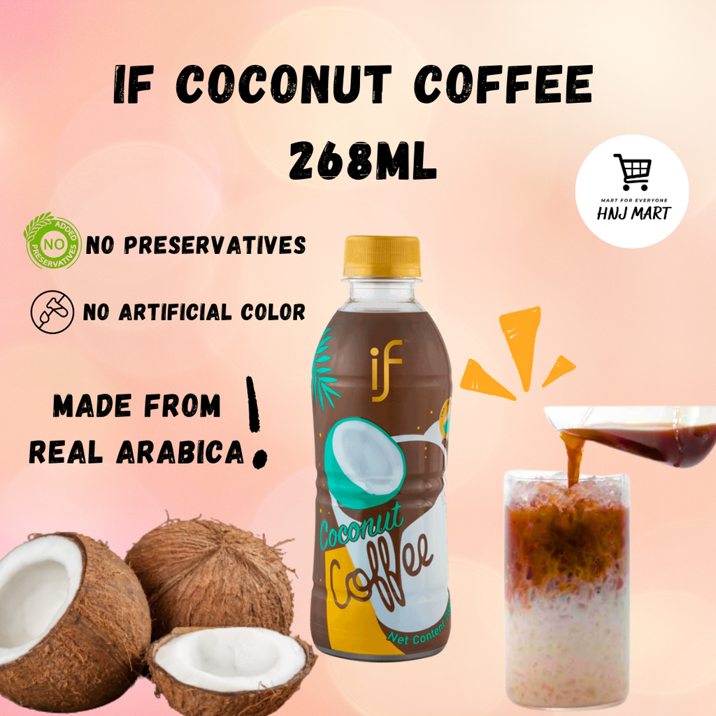 IF COCONUT COFFEE 268ML / DRINK / COFFEE HNJ MART