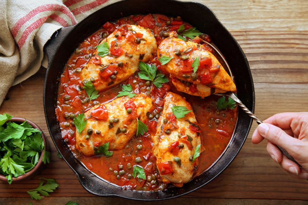 Chicken-in-Tomato-Sauce