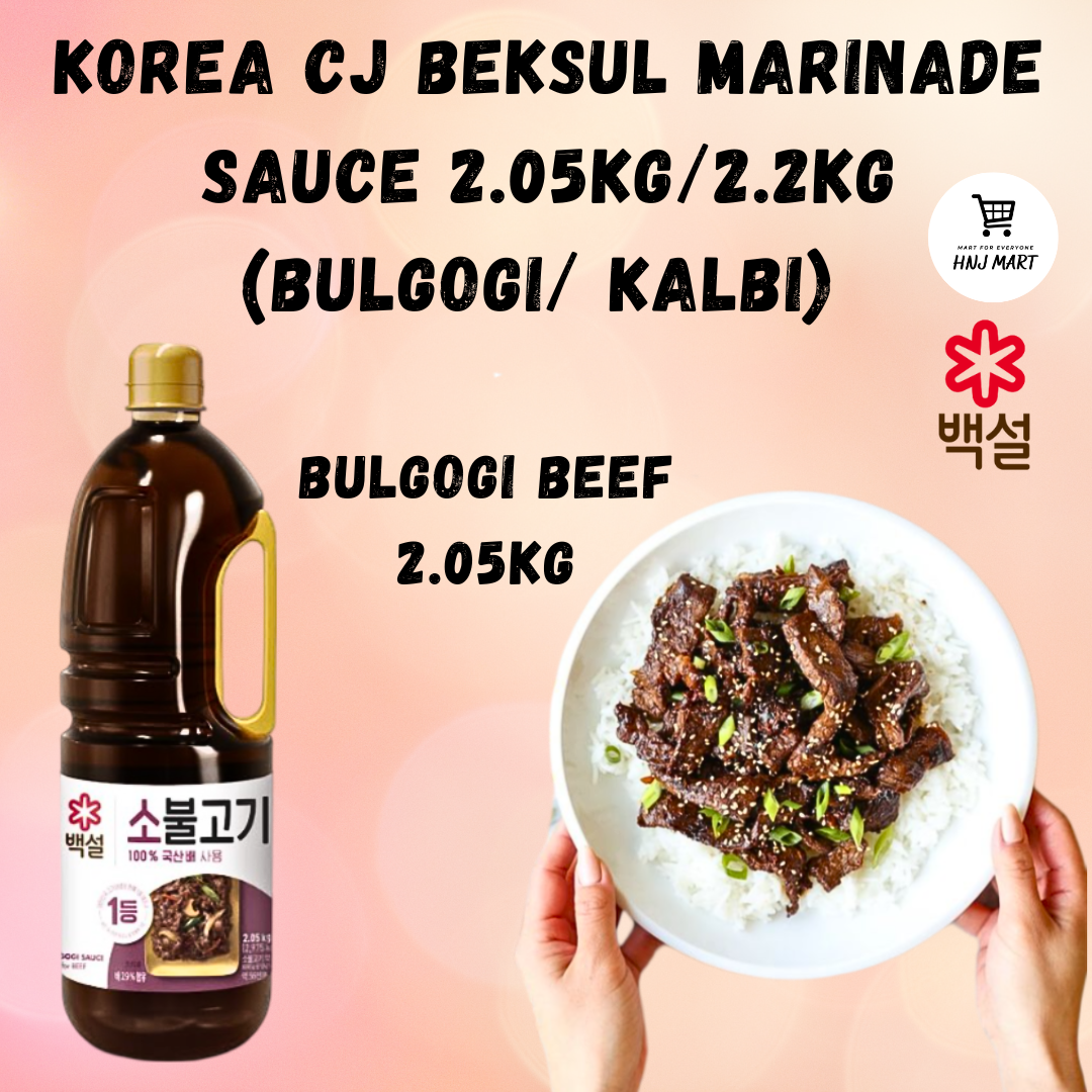KOREA CJ BEKSUL MARINADE SAUCE (BULGOGI KALBI