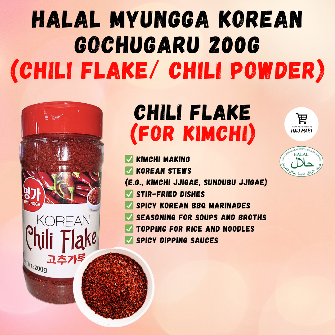 Halal Korean Red Chili Flake/Powder Gochugaru for Kimchi/Spicy Cooking for Korean dishes