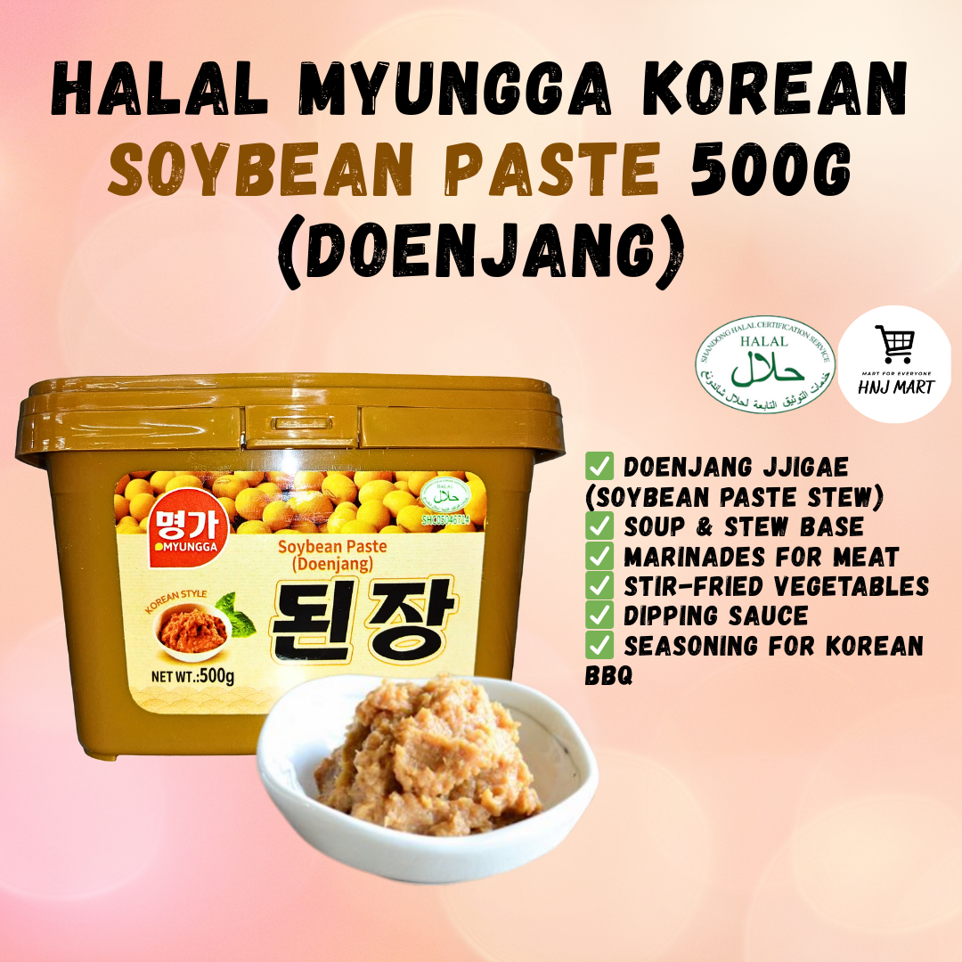 MYUNGGA KOREAN GOCHUJANG / SOYBEAN PASTE / SSAMJANG 500G HALAL GOCHUJANG / DOENJANG / SSAMJANG