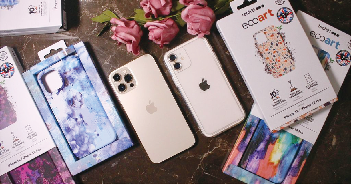 【IPHONE 12 保護殼】英國 TECH21環保抗菌手機保護殼 開箱