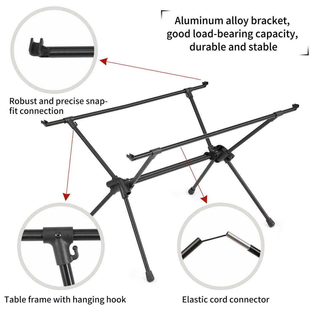 FT11 detachable aluminum alloy table.3