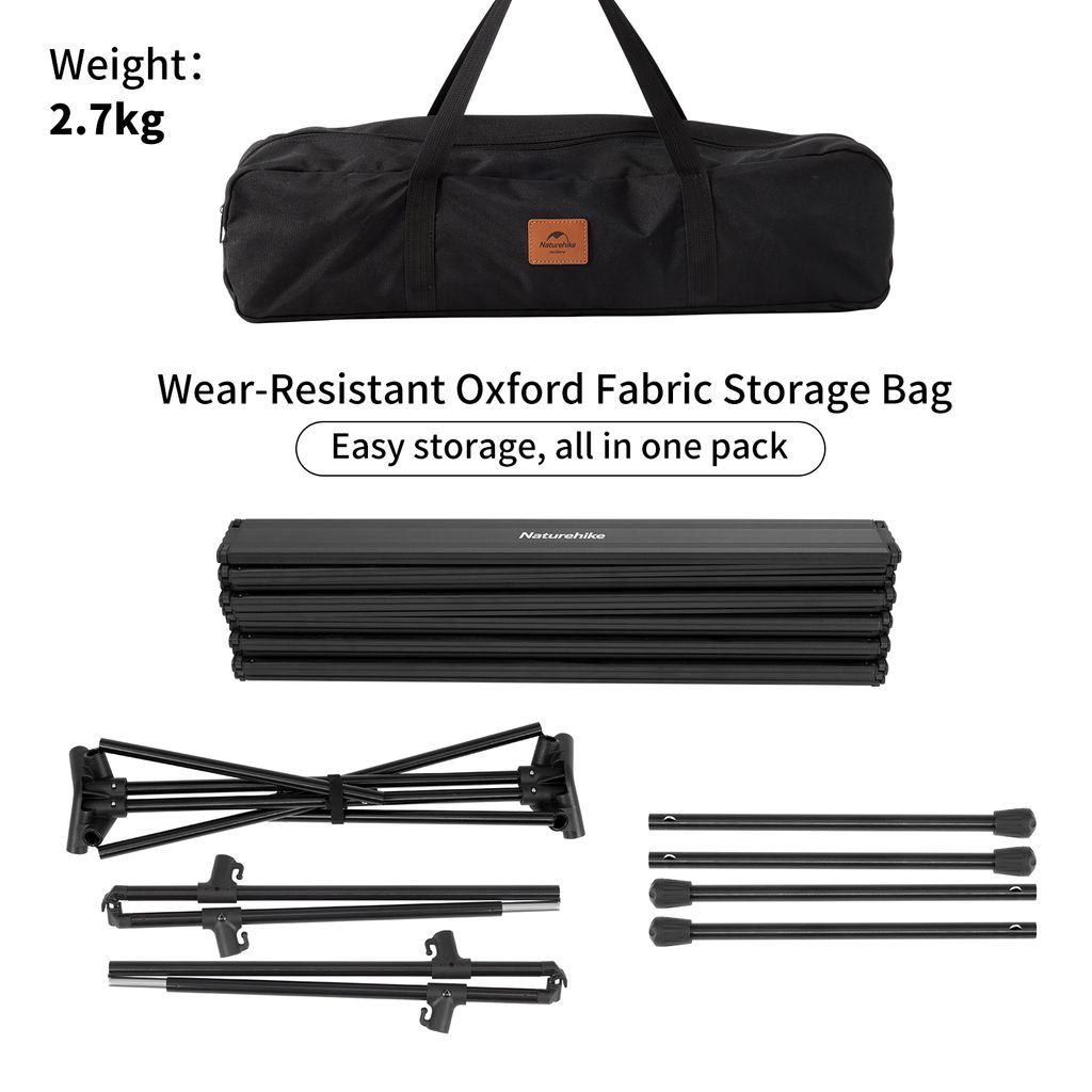 FT11 detachable aluminum alloy table.6