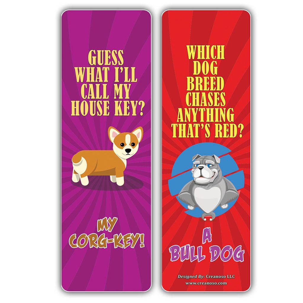 CNSBM2111_BM3_Funny Dog Puns Jokes Bookmarks.jpg