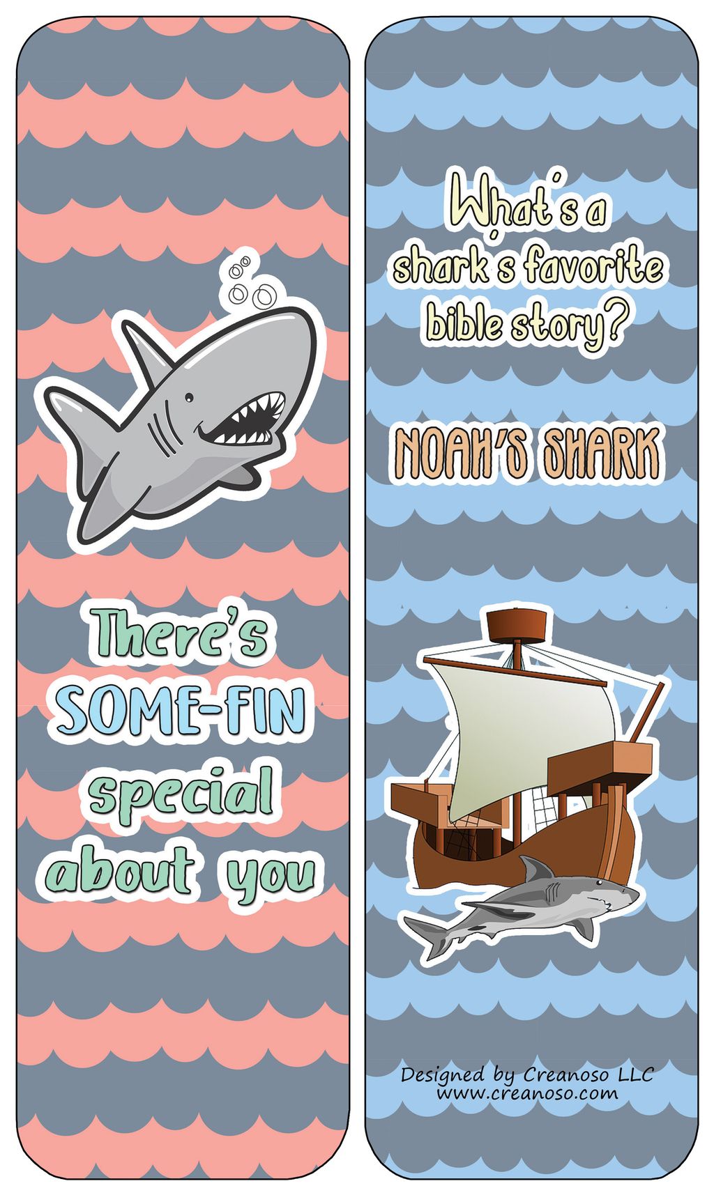 CNSBM4118_BM1_Funny Bookmarks Cards - Shark Puns.jpg