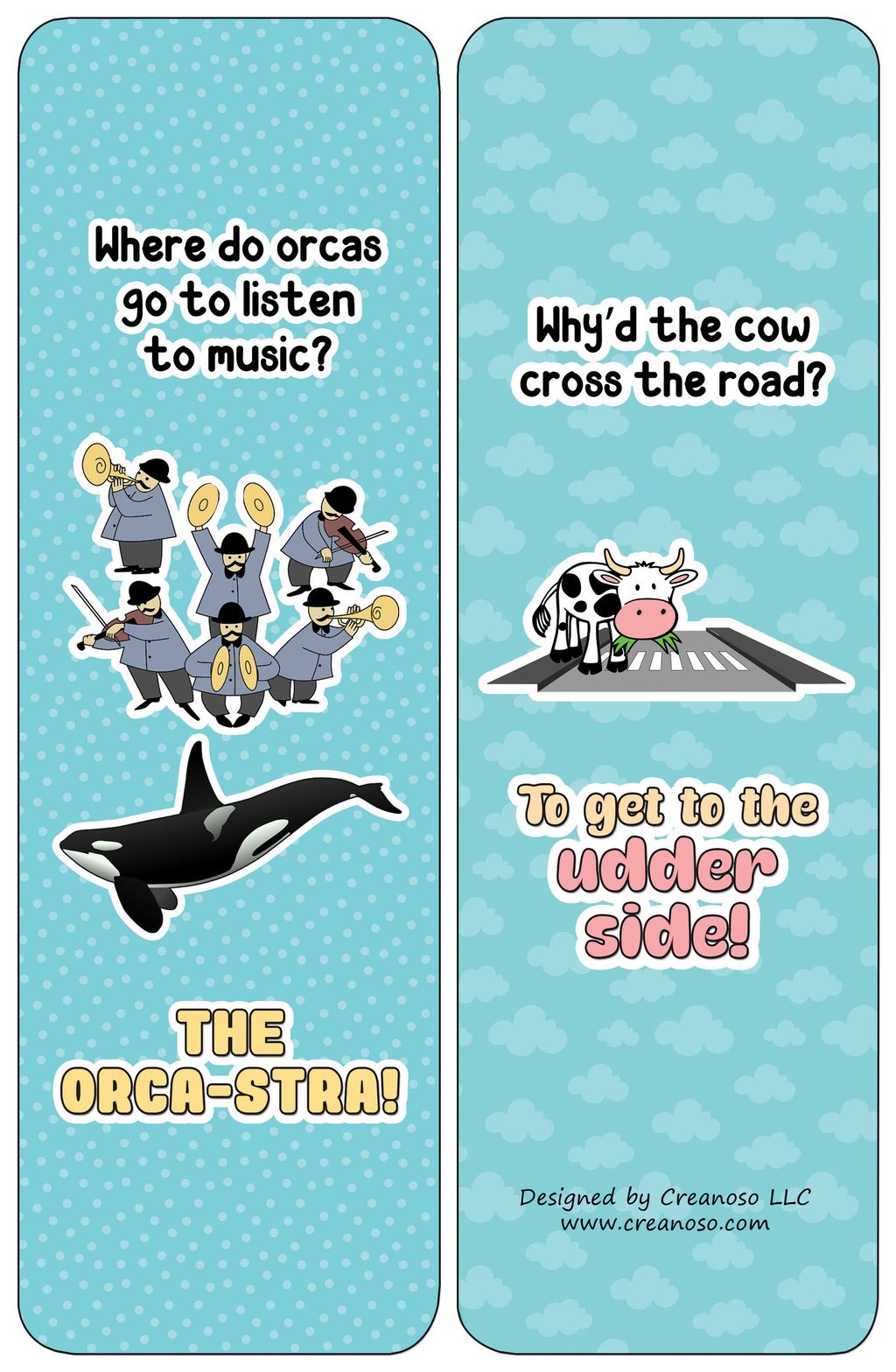 CNSBM4119_BM1_Funny Bookmarks Cards - Animal Puns.jpg