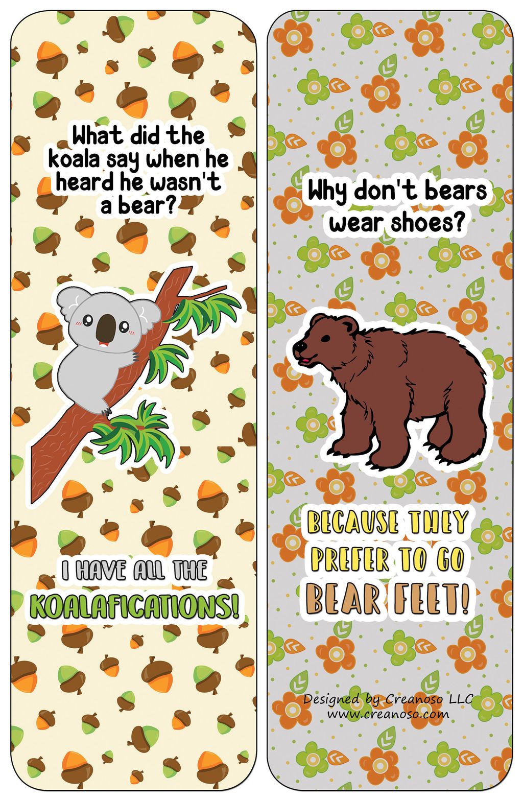 CNSBM4119_BM2_Funny Bookmarks Cards - Animal Puns.jpg